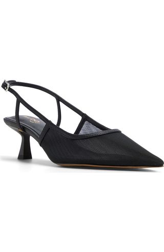 Maxina Mesh Slingback Pump