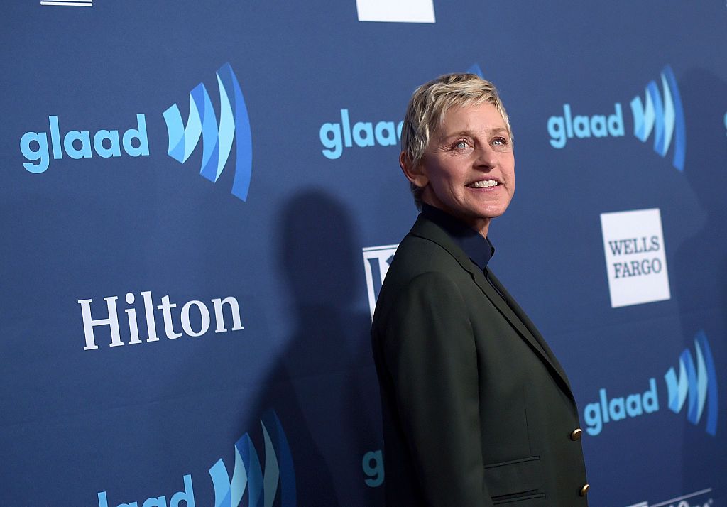 Comedian Ellen DeGeneres attends the 26th Annual GLAAD Media Awards at The Beverly Hilton Hotel on March 21, 2015 in Beverly Hills, California. 