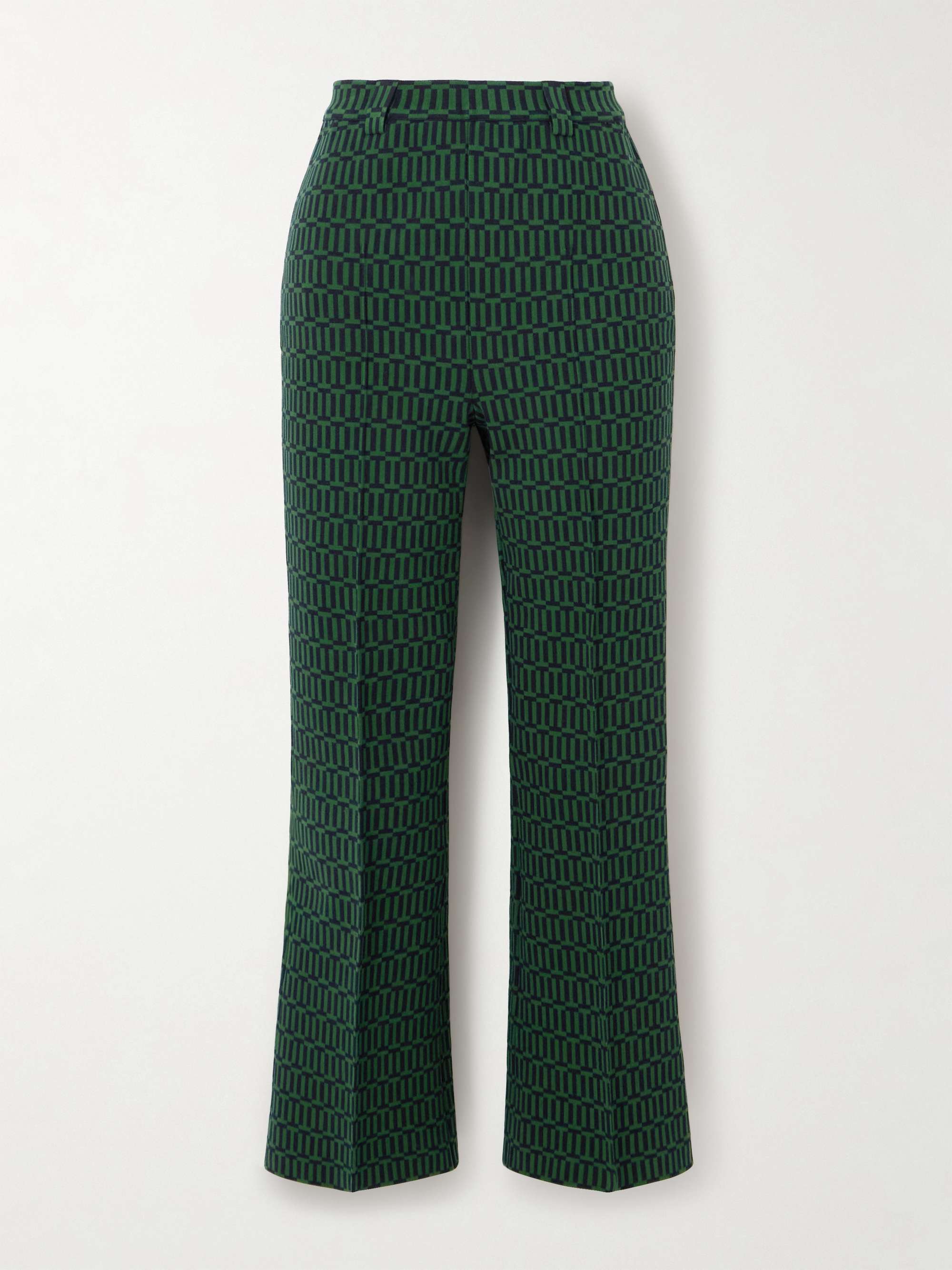 Charlie Cotton-Blend Jacquard Slim-Leg Pants