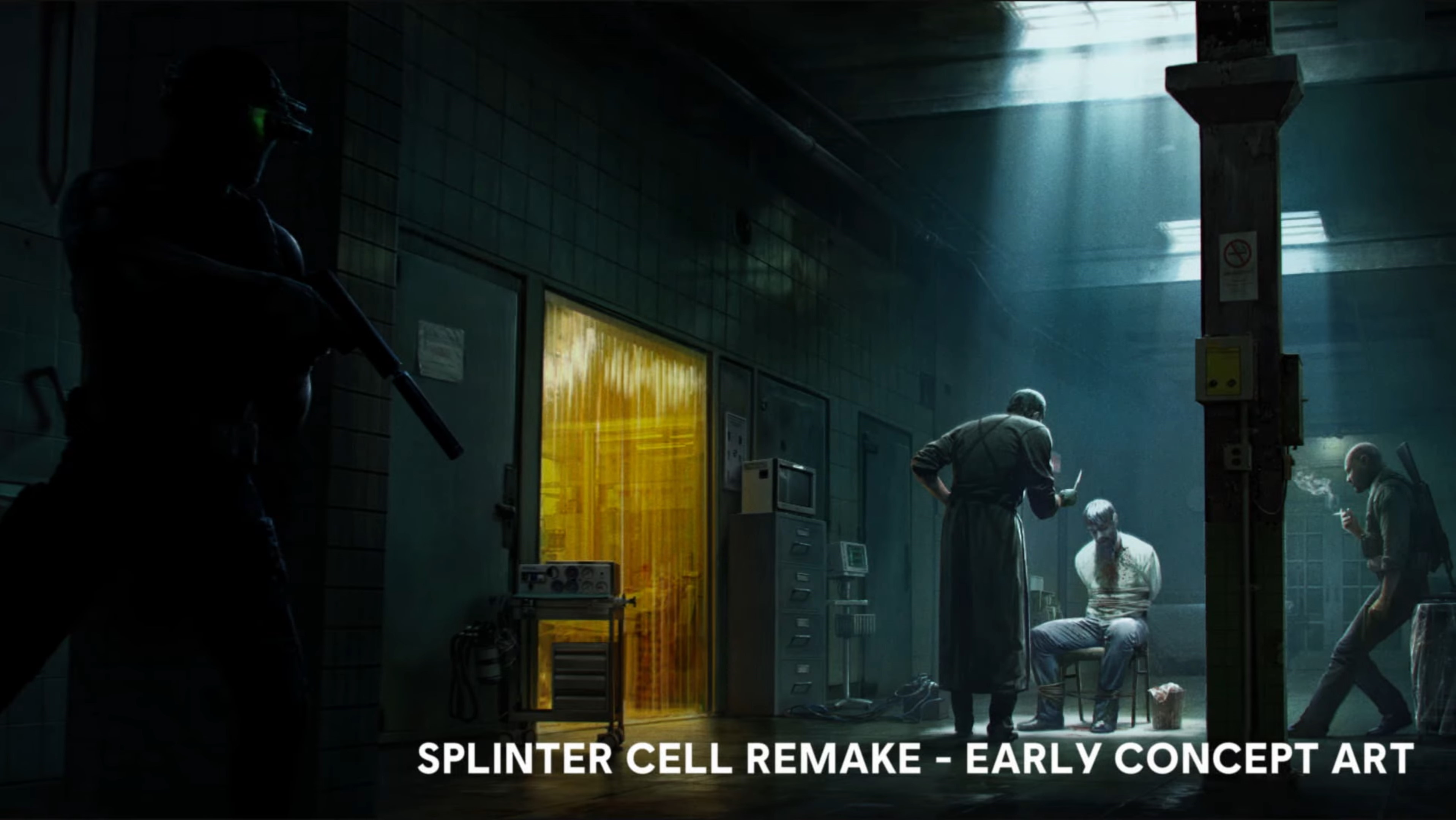 Splinter Cell remake early concept art