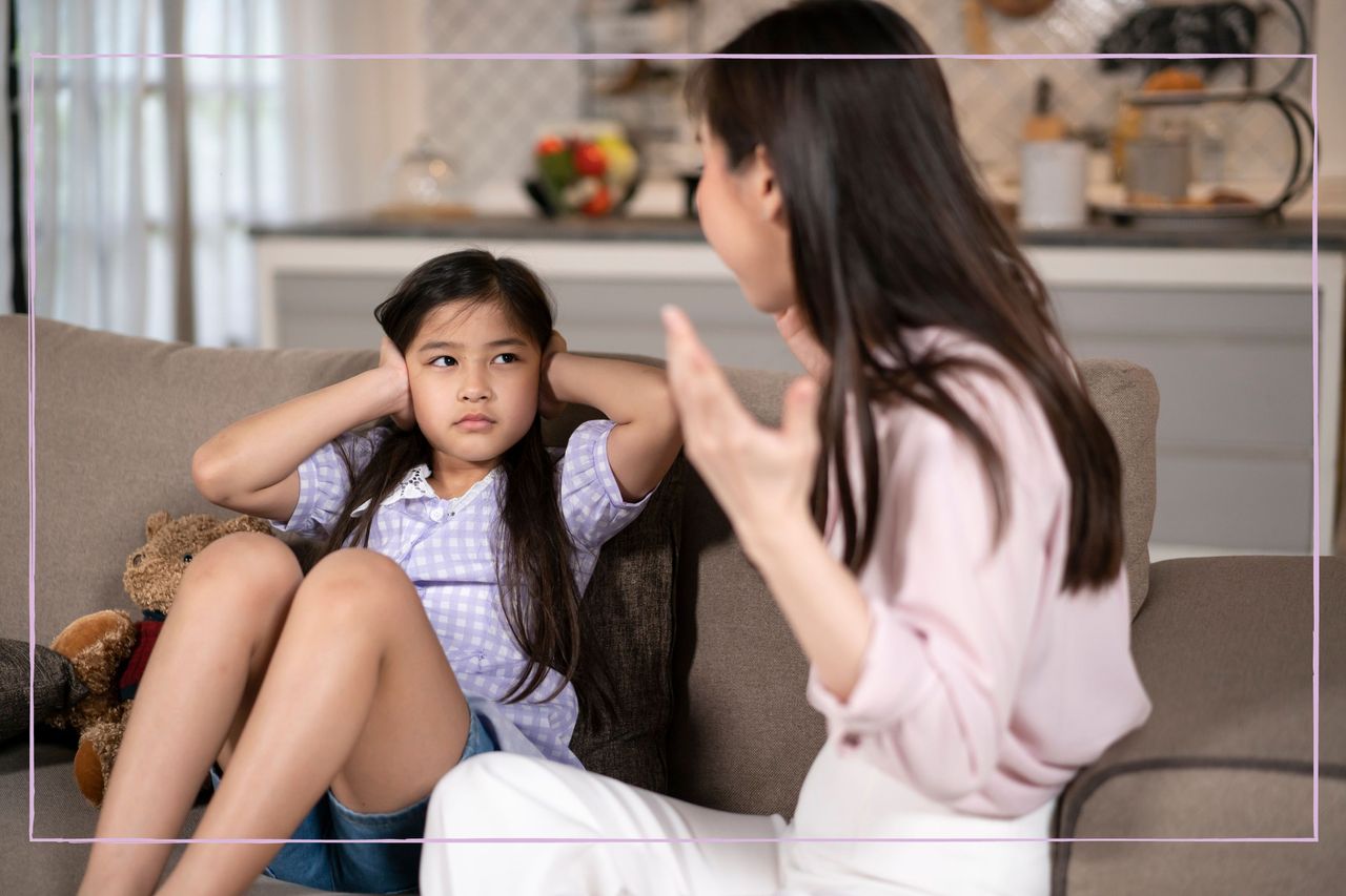 Parent yelling at child