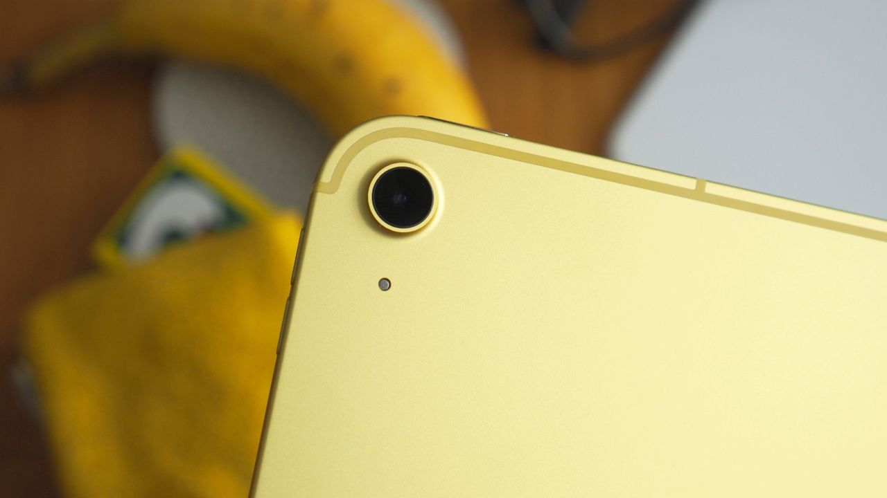 Apple iPad 10th Gen (2022) in yellow finish