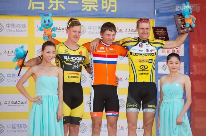 Jurgen van Diemen (Netherlands) won stage 4 of the Tour of Taihu Lake.