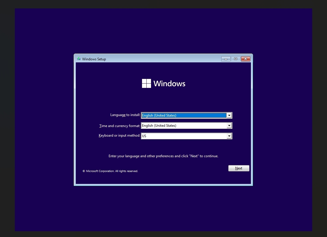 Configuración heredada de Windows 11