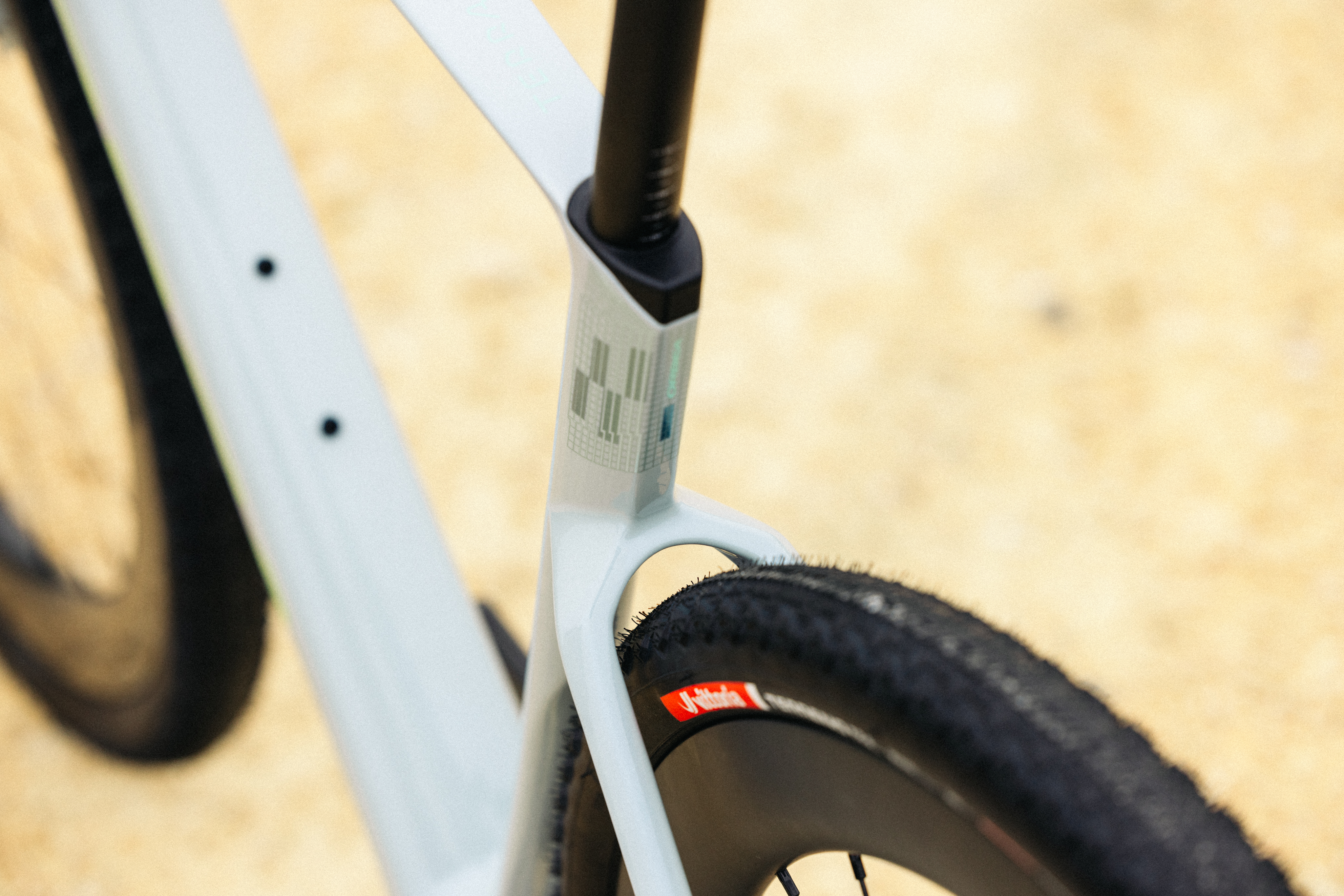 Orbea Terra Race tyre clearance detail