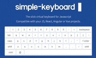 Web dev tools: Simple Keyboard
