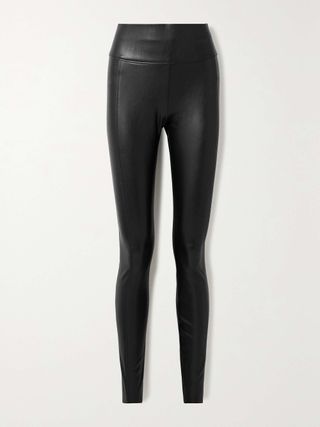 Edie Vegan Leather Leggings