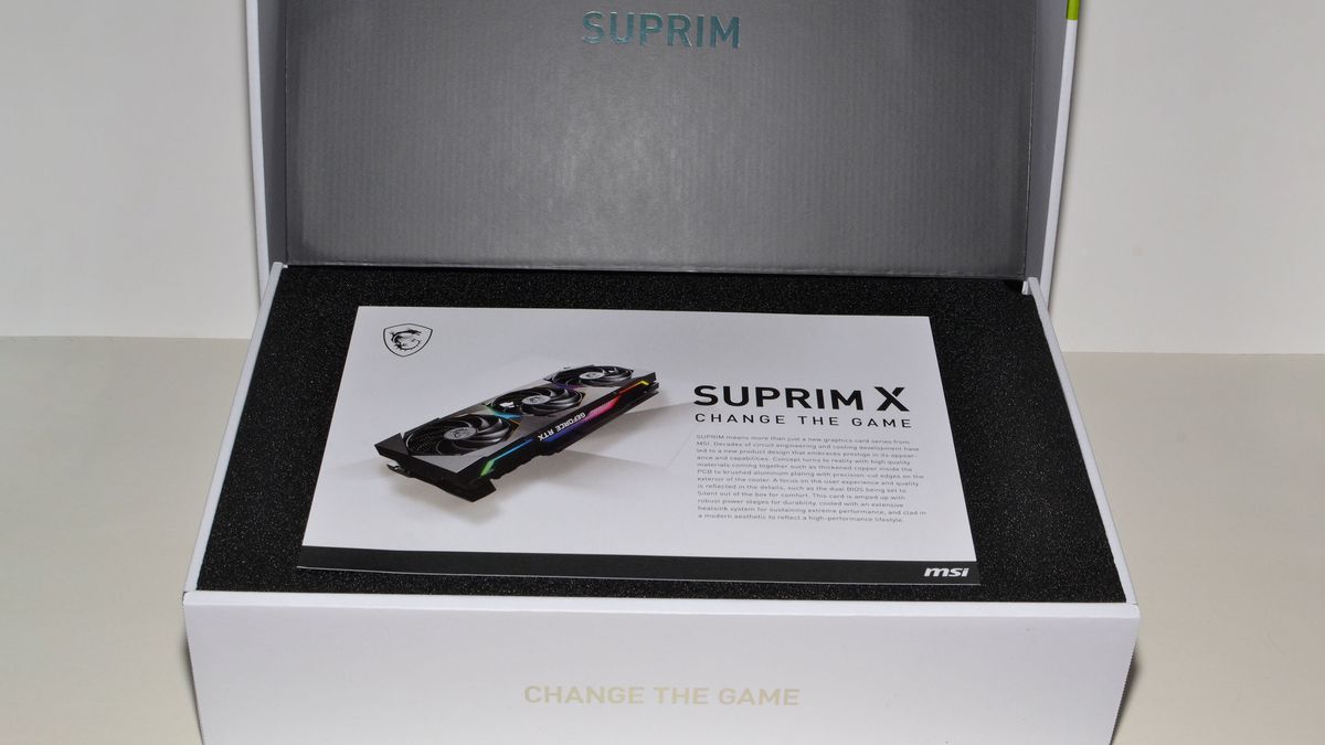 MSI GeForce RTX 3080 12GB Suprim X