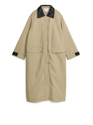 Maxi Linen-Cotton Coat