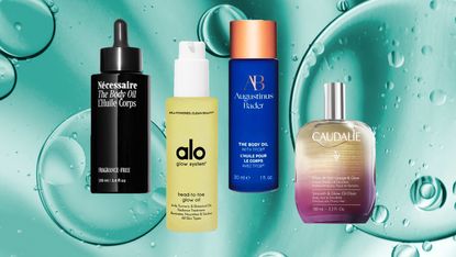 best body oils including Alo and Caudalie