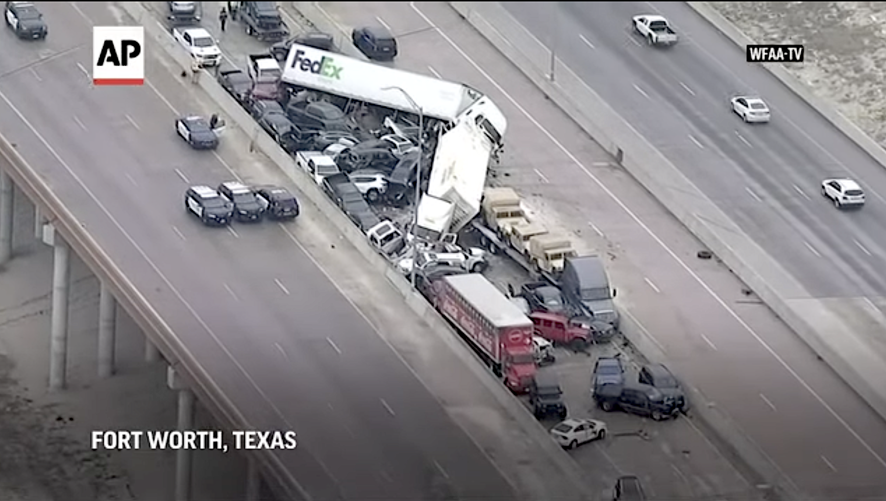 At least 6 dead in 133-car pileup in Fort Worth, Texas | The Week