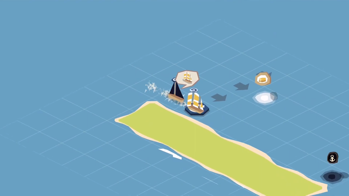 Here's a little puzzle game about being a consultant for pirates
