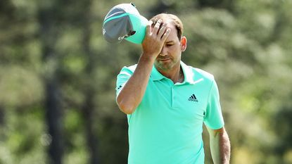 Sergio Garcia Cards Record Worst