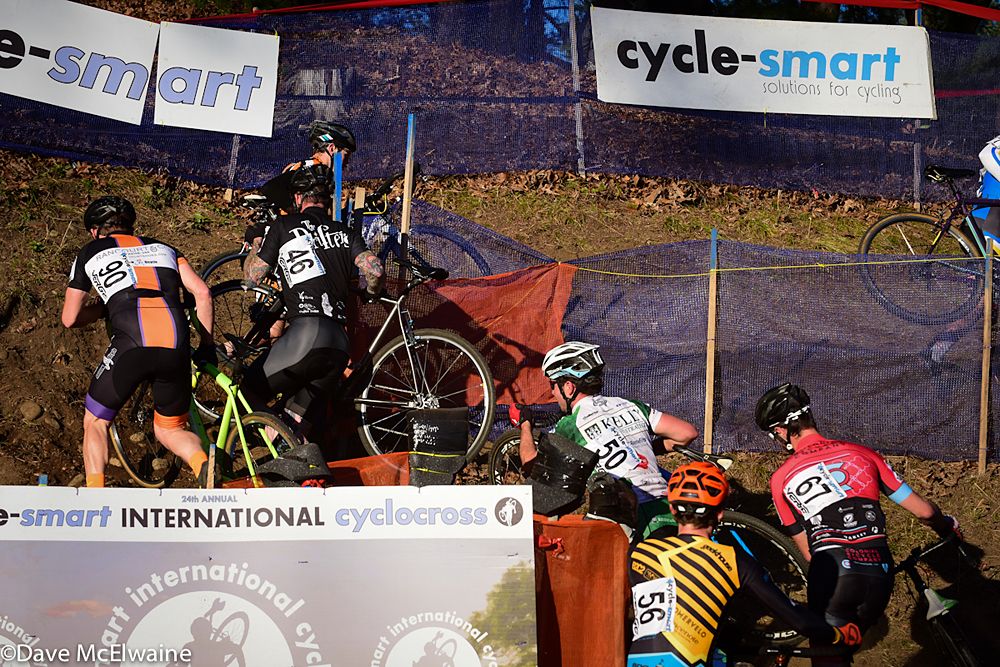 Sunday&rsquo;s course included an uphill switchback run-up