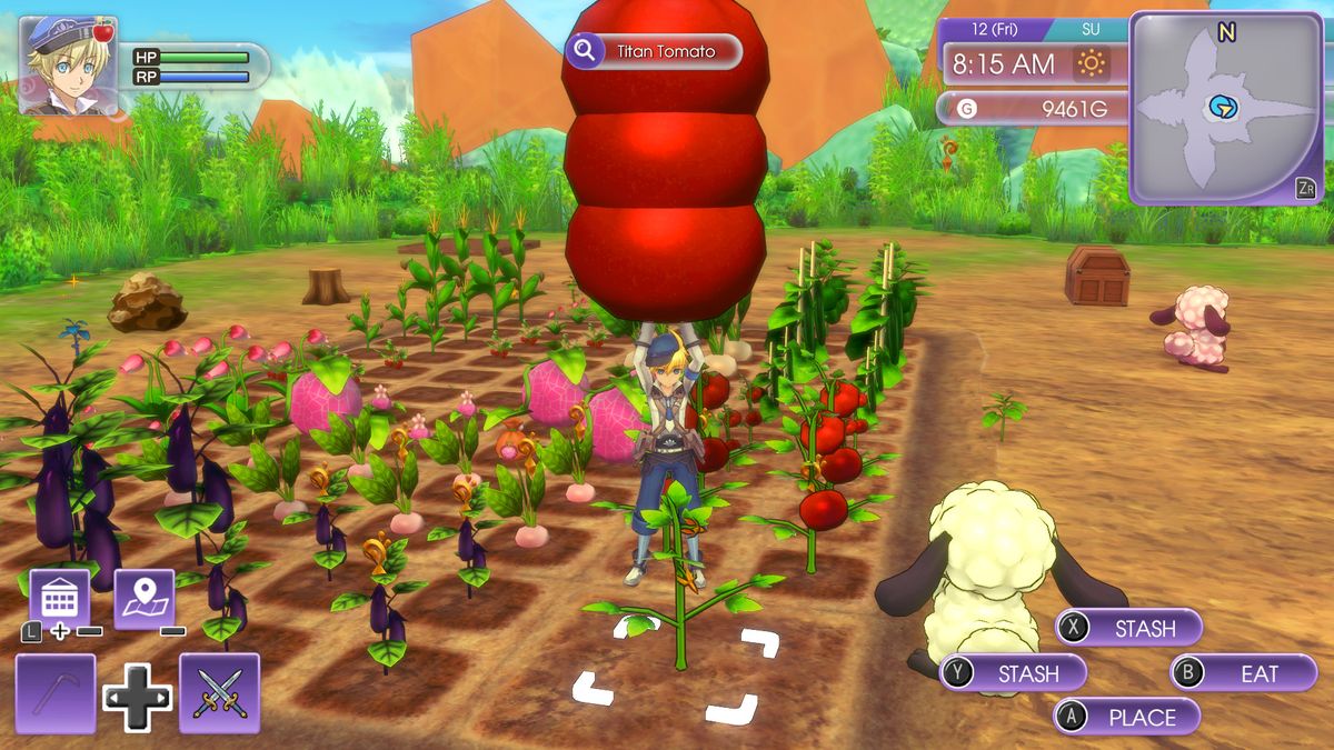 Rune Factory 5 farming