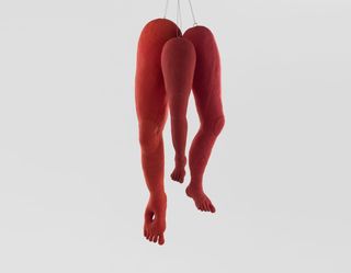 This macabre version of 'Legs', from 2001, is being displayed for the first time