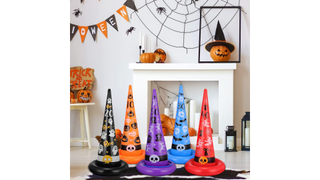 Halloween games illustrated by Halloween Ring Toss