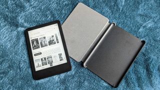 Kindle (2022) next to the cover