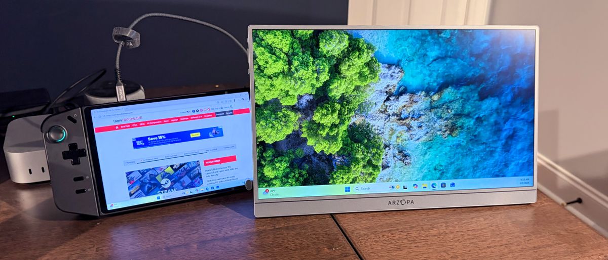 Arzopa Z3FC 16.1-inch portable monitor review: 1440p resolution and 180 Hz for mobile gamers