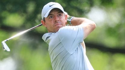 Rory McIlroy during the second round of the 2023 Masters