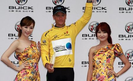 Martin Pedersen (Christina Watches-Onfone) leads the Tour of China after stage 2.