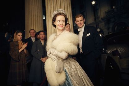 Young Queen Elizabeth in 'The Crown'