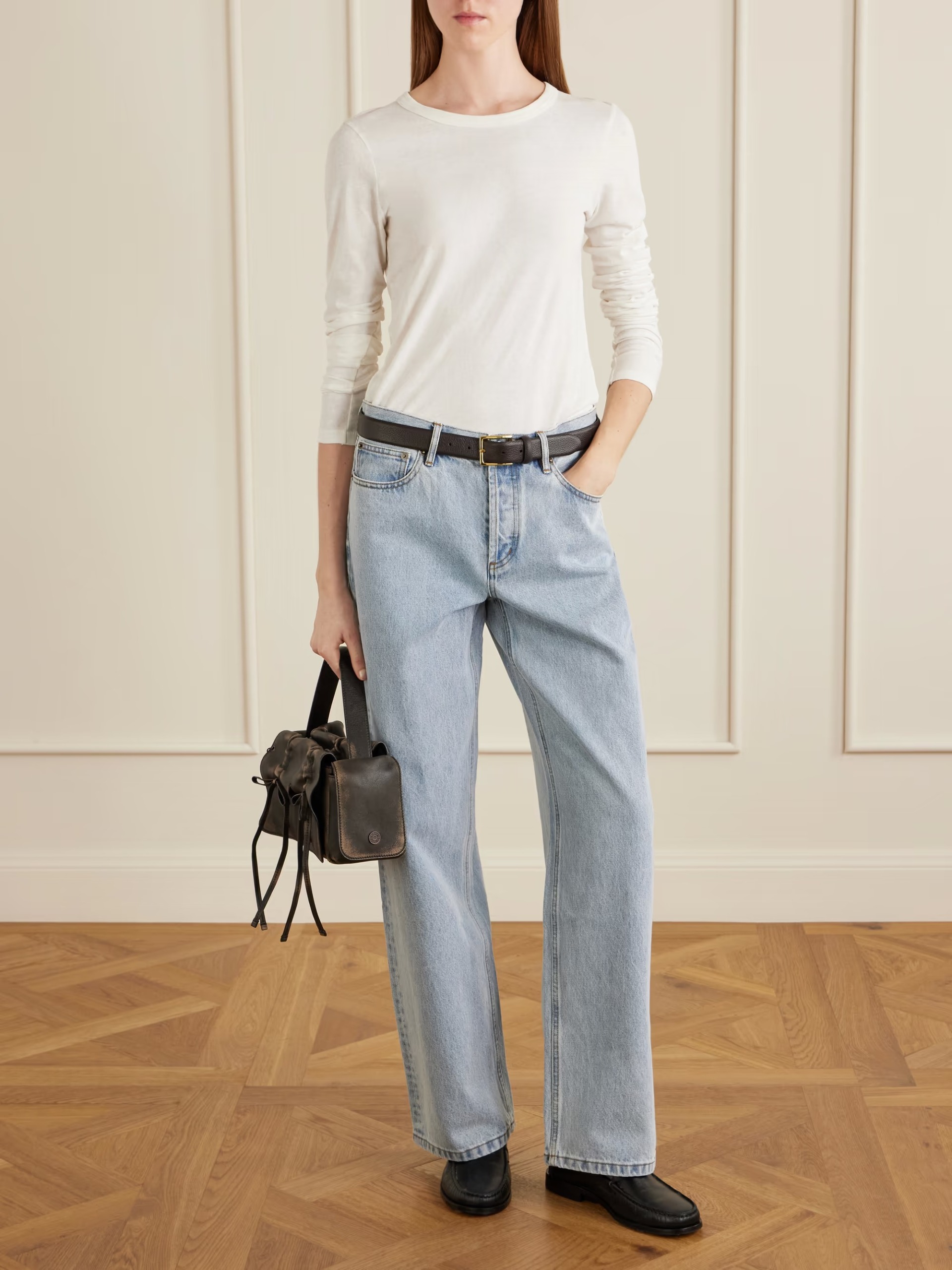 Still Here, Everyday Mid-Rise Straight-Leg Jeans