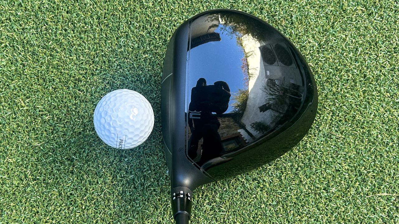 Photo of the Cobra Optm Max-D Driver at address