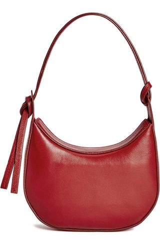 Mini Rosetta Leather Shoulder Bag