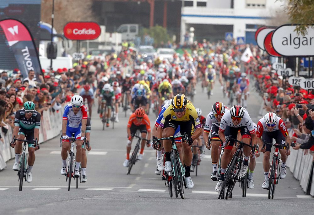 Dylan Groenewegen (Jumbo Visma) wins stage 4 at Volta ao Algarve