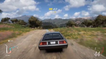Forza Horizon 5 Delorean