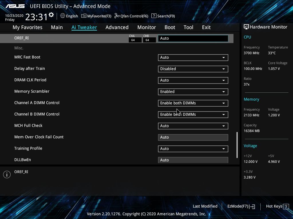 Asus Prime Z490M-Plus BIOS