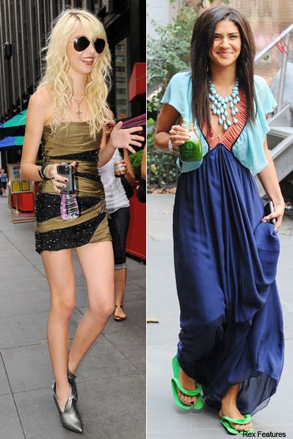 Taylor Momsen, Jessica Szohr - Miss Selfridge Gossip Girl Collection - Fashion - Marie Claire