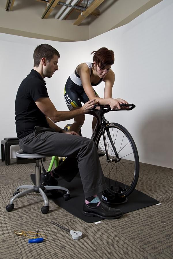 Adrie Visser gets the BG fit