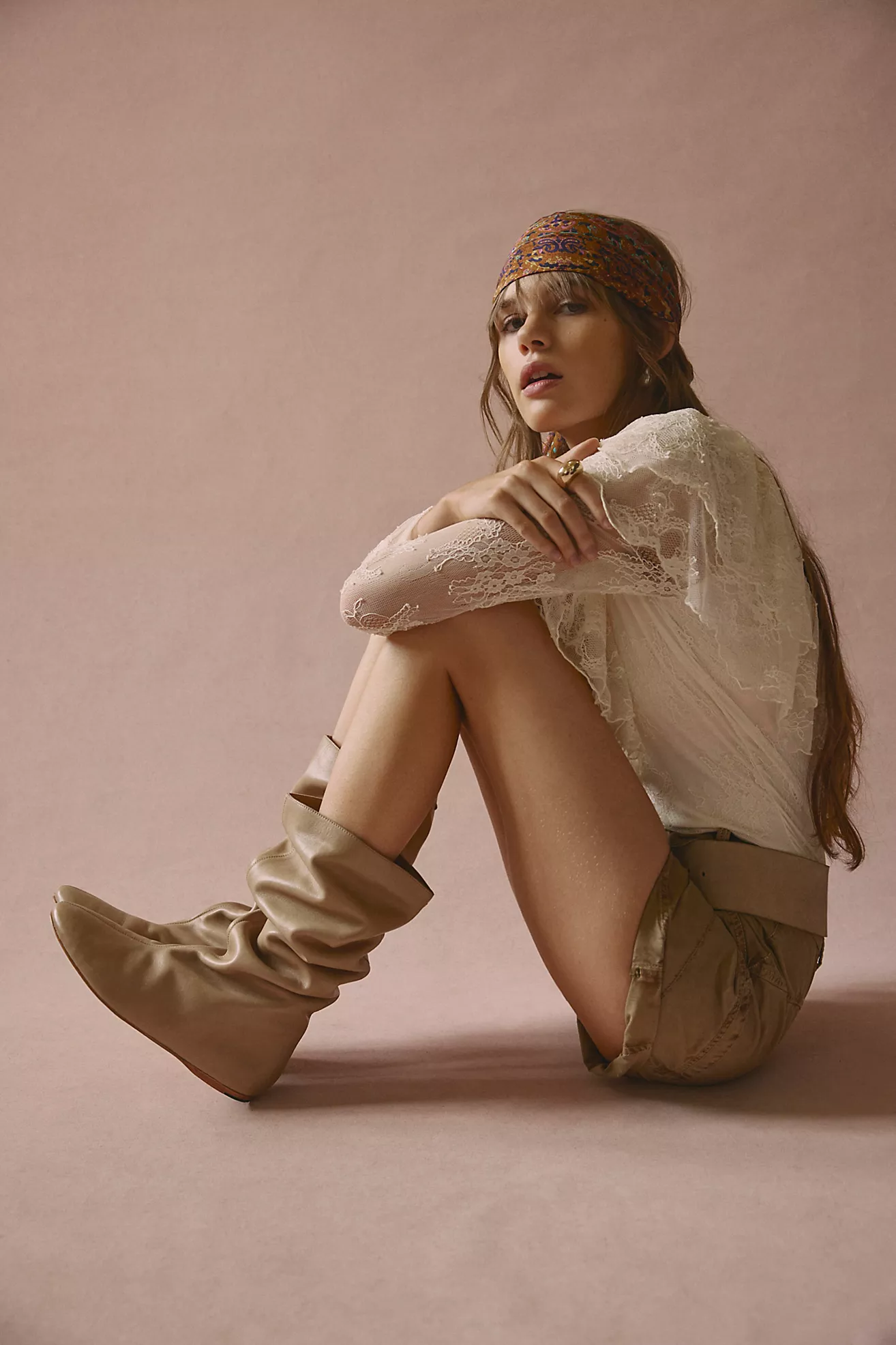 Single Sole Slouch Boots
