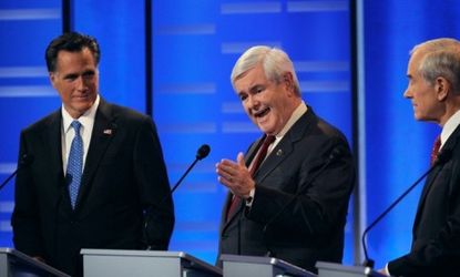 GOP frontrunner Newt Gingrich