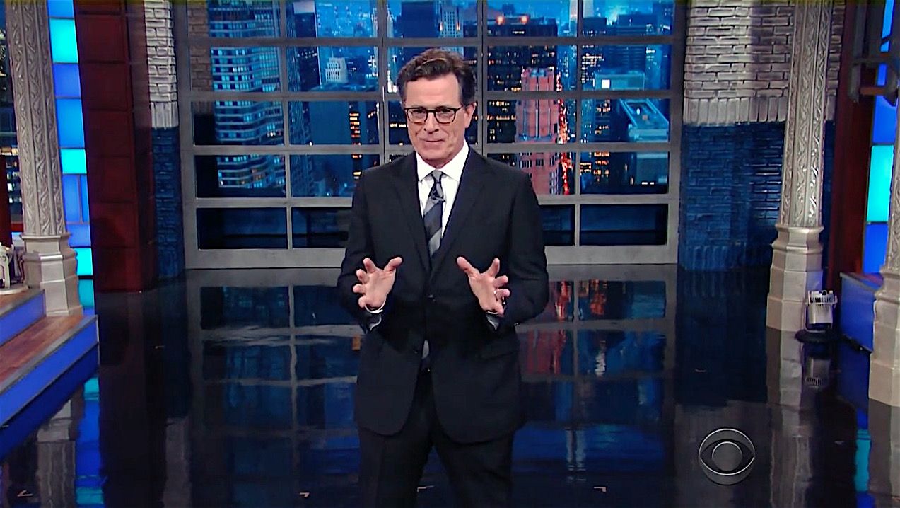 Stephen Colbert mocks Donald Trump&amp;#039;s black voter outreach