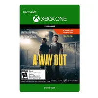 A Way Out - Xbox One [Digital Code]: was $29.99 now $7.49 on Amazon