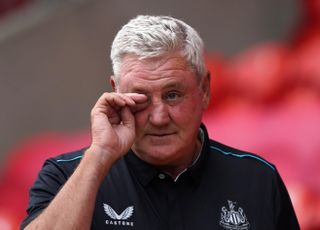 Steve Bruce was the target of fan frustration at Newcastle