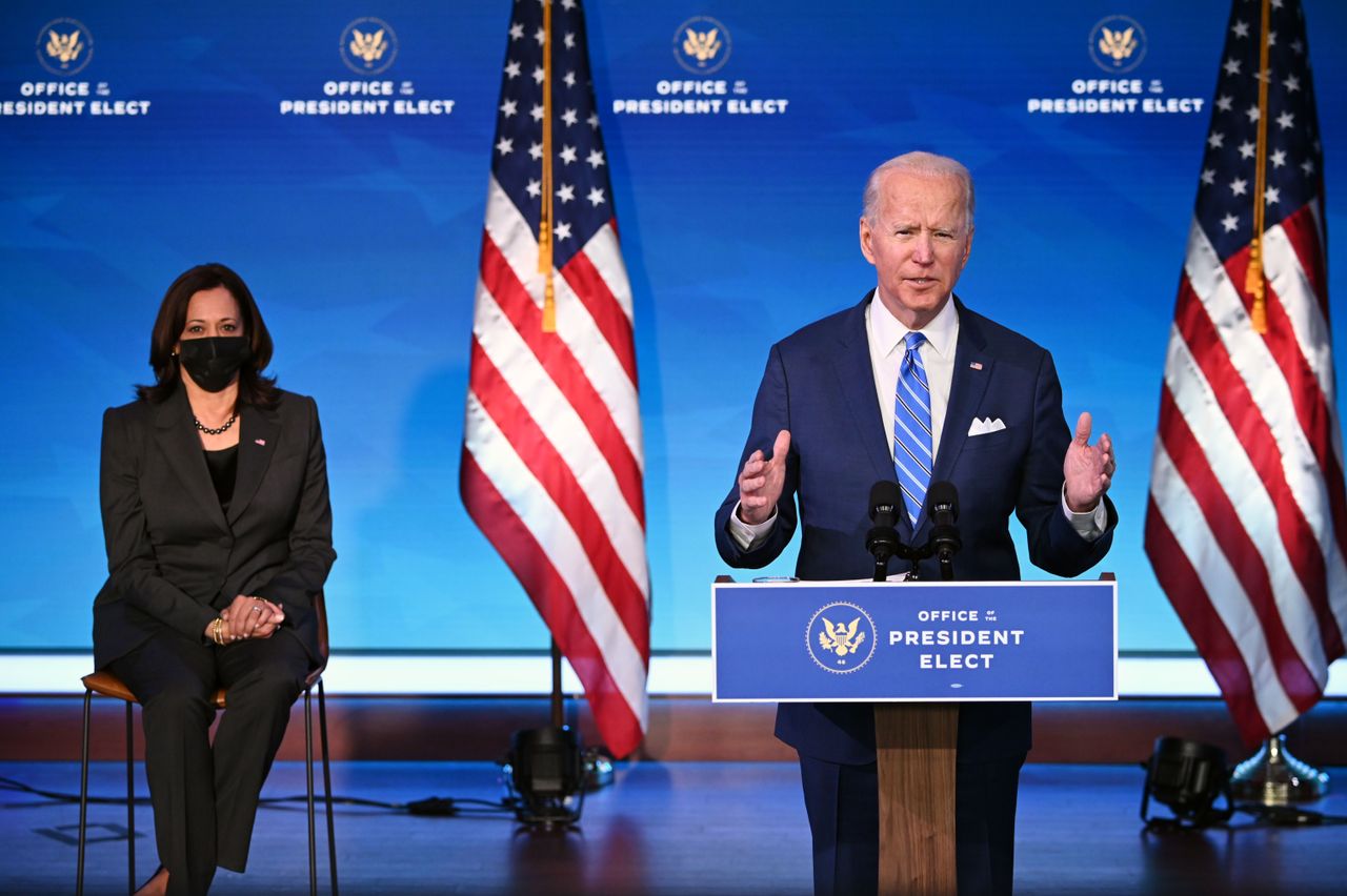 Biden and Harris