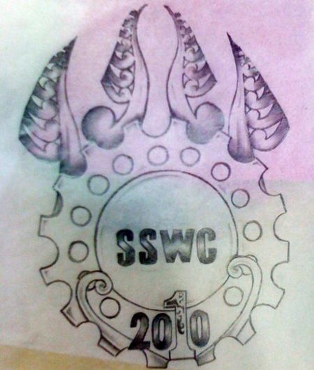 Winners of the 2010 Singlespeed mountain bike Worlds received this tattoo.