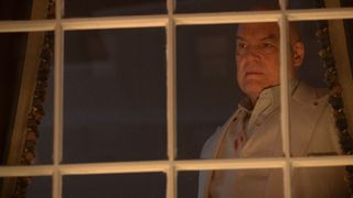Kingpin looking out over New York in Daredevil: Born Again season 2