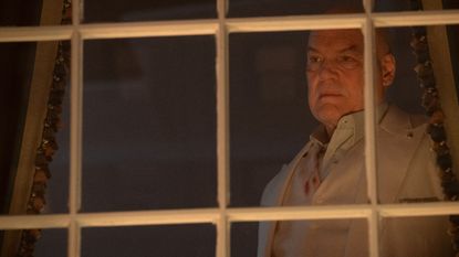 Kingpin looking out over New York in Daredevil: Born Again season 2