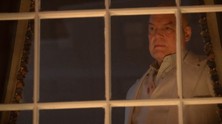 Kingpin looking out over New York in Daredevil: Born Again season 2