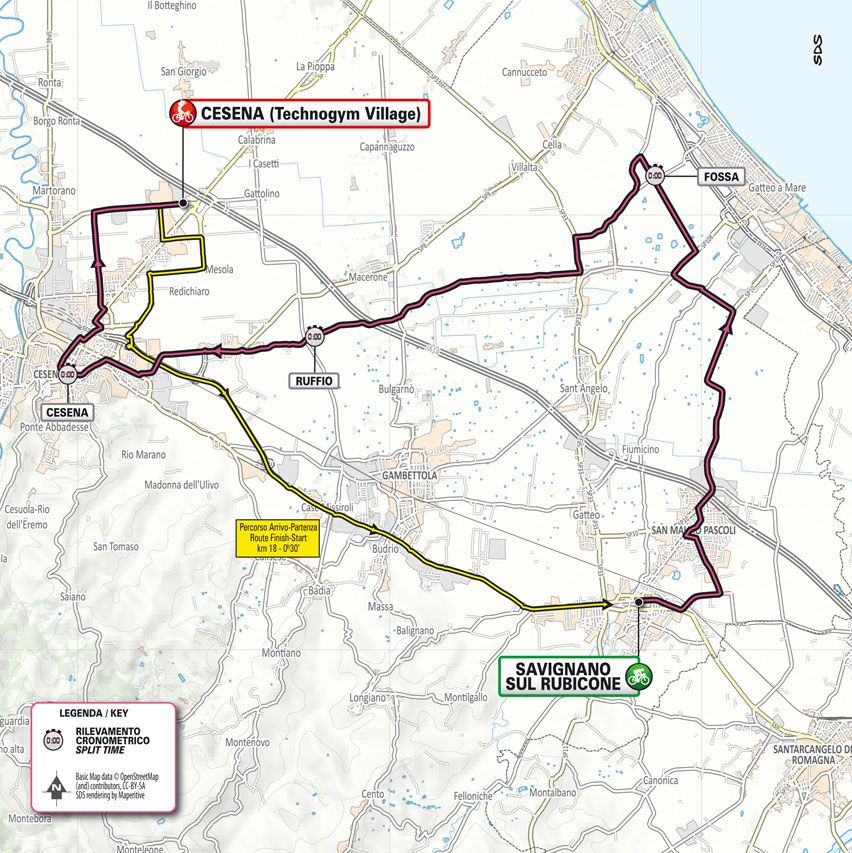 Maps and profiles of the 2023 Giro d'Italia