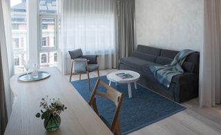 Guestroom at renovated Nordic Light Hotel, Stockholm, Sweden