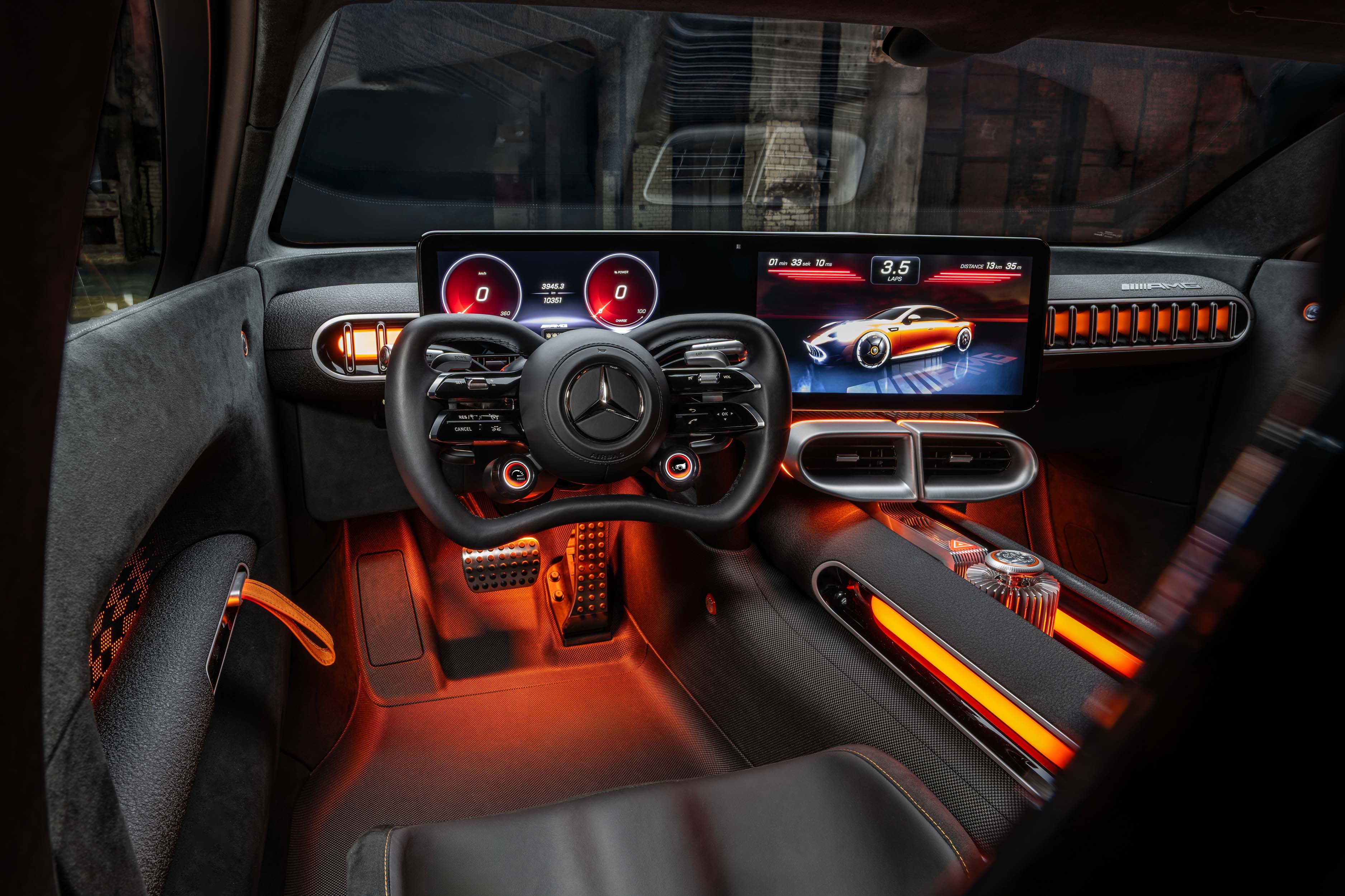 Mercedes-AMG CONCEPT AMG GT XX interior