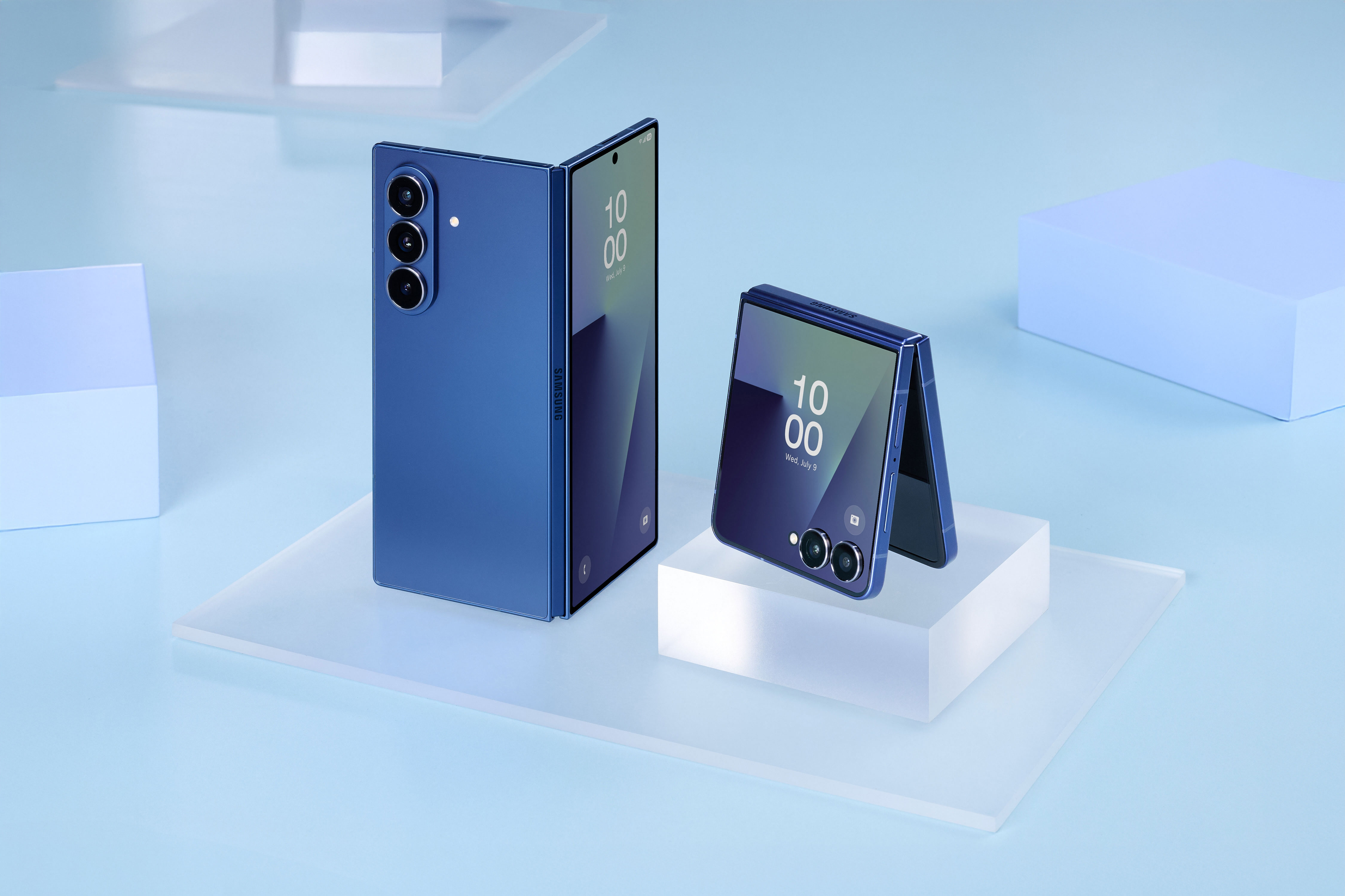 new Galaxy Z Flip7 and Fold7