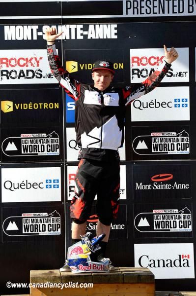 Downhill World Cup leader Aaron Gwin (Trek World Racing)