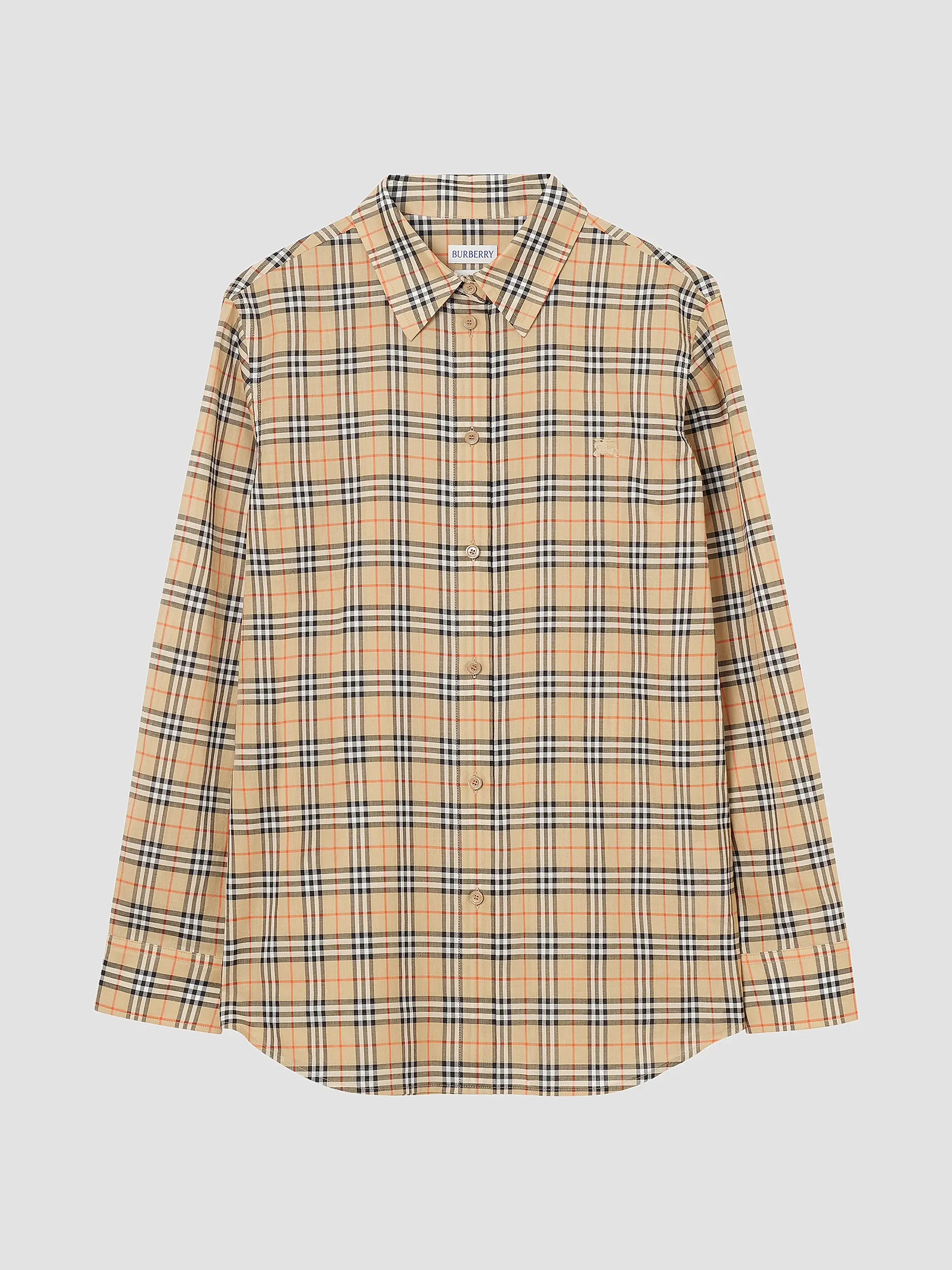 Emma Check Cotton Shirt
